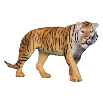 cikoo新款儿童静态仿真动物塑料玩具模型公虎，母虎玩具模型 包邮