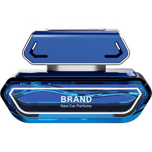 汽车香水太阳能车载香水高档自动旋转座式摆件持久淡香车上用香薰