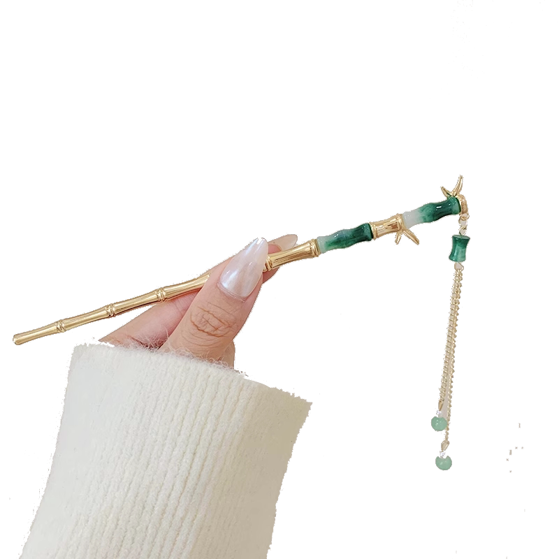 新中式古风流苏发簪女高级感