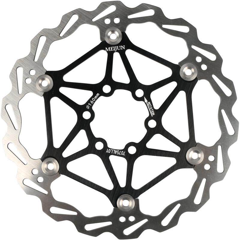 山地自行车卡式浮动碟片160 180 203 6寸7寸8寸六孔碟刹车片盘片