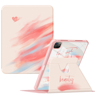 适用ipad保护套书本亚克力防弯