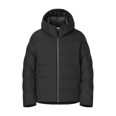 优家冬无缝羽绒服男短款