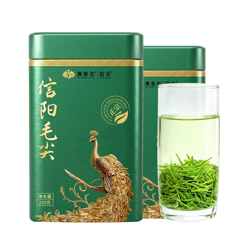 豫春尖信阳毛尖茶雨前嫩芽叶浓香型绿茶2026新茶叶春茶罐装自己喝