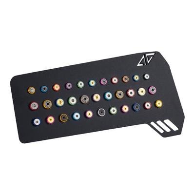 公制M3/M4沉头螺丝垫片阳极氧化