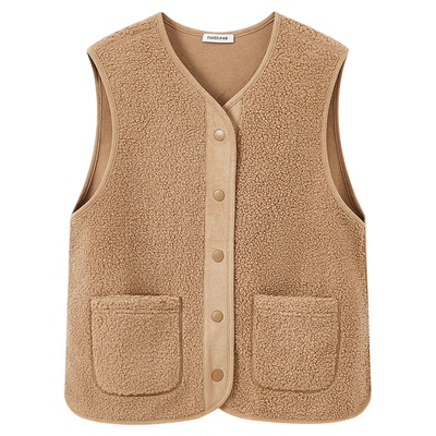 伊维斯绒绒马甲保暖背心