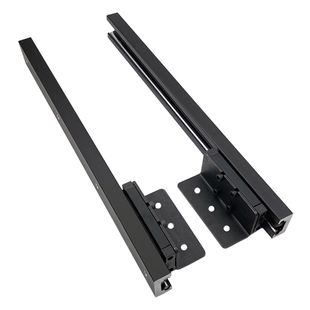 中岛台伸缩隐藏式轨道厨房吧台延伸导轨餐桌抽拉台面滑轨五金配件