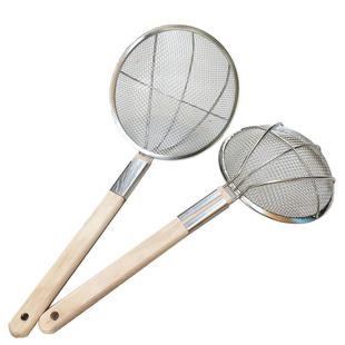 漏勺过滤网大号不锈钢笊篱密漏网粗网厨房商用捞篱超细漏网家用