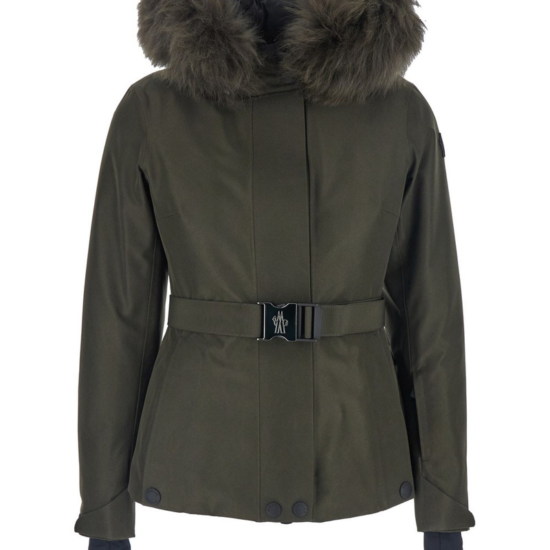 MONCLER GRENOBLE 女士LAPLANCE毛领羽绒服 25秋冬新款意大利代购