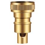 洗衣机水龙头自动止水阀防止脱落水嘴转接头全铜专用家用4分配件