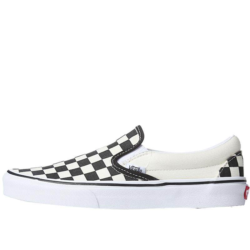 【自营】VANS范斯 Slip On情侣棋盘格板鞋帆布鞋周年脚蹬女鞋男鞋