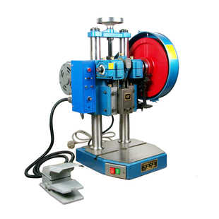 上海贡频JB04-1T吨精密电动小冲床台式压力机脚踏小型冲压机2T