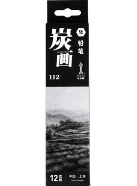 中华牌炭笔软中硬美术生专用碳笔
