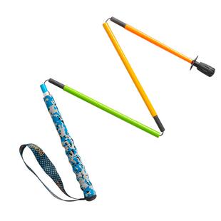 专业户外登山杖碳素超轻女款折叠碳纤维手杖越野徒步爬山拐棍健走