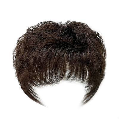 舒优美真人发丝轻薄自然假发片