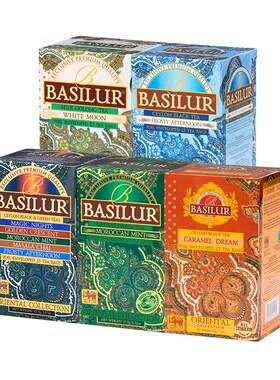 basilur焦糖草莓冷泡红茶无糖
