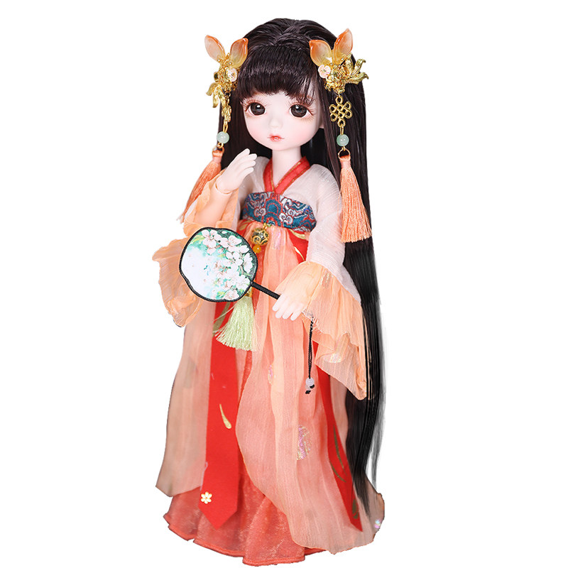 小天使改妆女孩玩具古风bjd娃娃