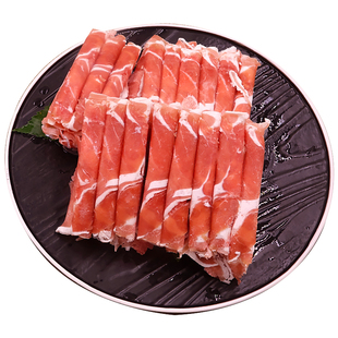 内蒙古锡盟羊肉卷5斤新鲜火锅食材清真切片涮羊肉包邮冷冻羊肉片