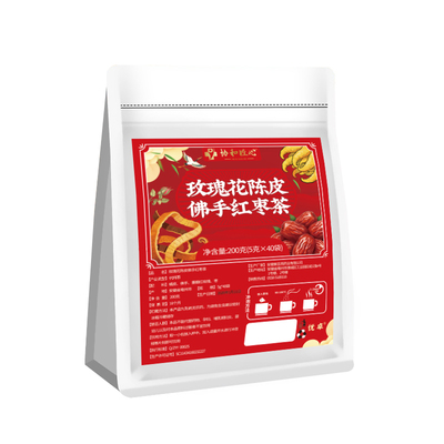 【疏肝解郁】玫瑰花陈皮佛手茶