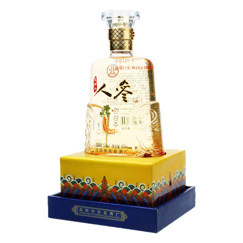 东旺东北人参枸杞酒600ml*6瓶