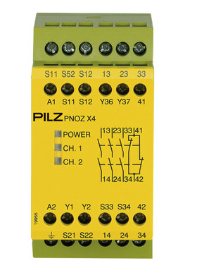 PILZ皮尔兹PNOZX4安全继电器