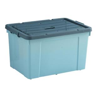 收纳箱大容量加厚塑料衣服整理箱家用玩具储物箱搬家书本零食收纳