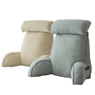 床头软包大靠背垫床上靠枕护颈靠垫抱枕宿舍学生沙发护腰枕头喂奶