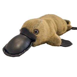 鸭嘴兽公仔玩偶毛绒玩具仿真布娃娃摆件儿童抱枕男孩生日礼物女生