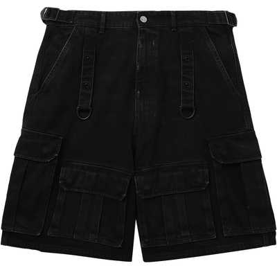 ITVETEMENTS阔腿裤牛仔短裤