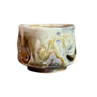 传统柴烧杯子手工品茗杯自然落灰茶具小裸烧茶器日式主人杯闻香杯