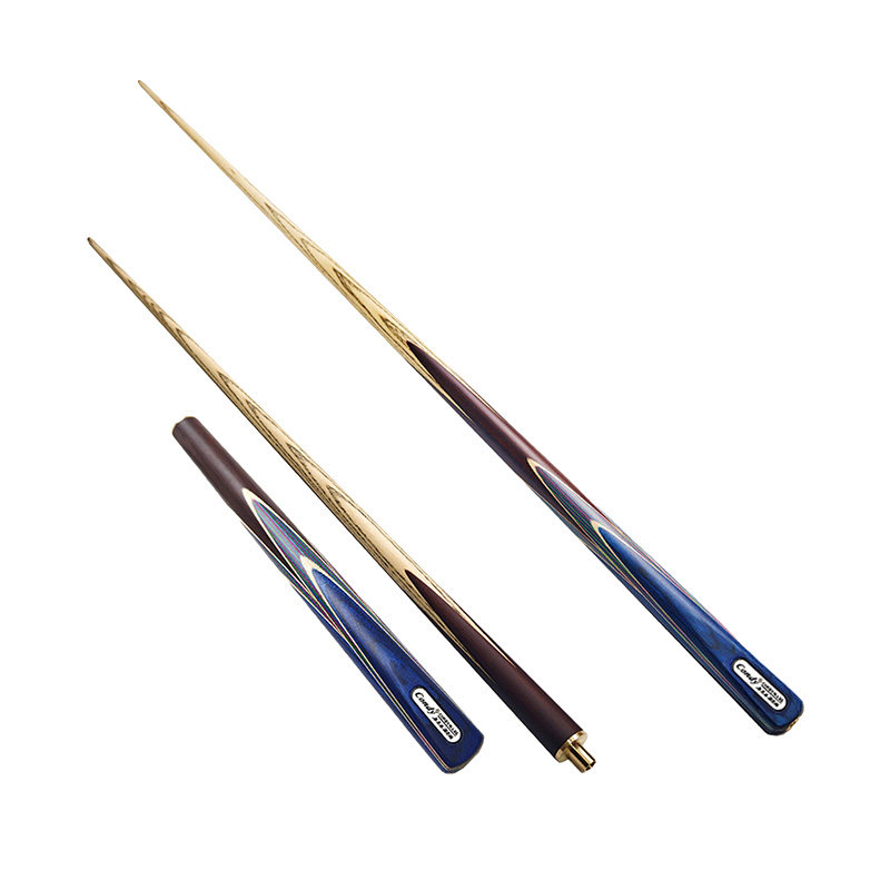 【官方正品】全新奥秘爱神台球杆一体通杆小头球杆中式黑八台球杆