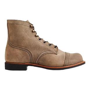 仓库现货优品 RedWing 红翼8087D工装靴 D头牛皮固特异翻毛皮男鞋