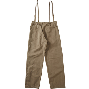 韦恩泽维尔加肥加大宽松大码 潮多色可拆卸背带裤休闲裤男7780