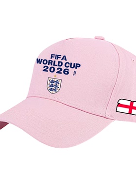 2026世界杯英格兰队棒球帽男女球迷运动鸭舌帽贝林厄姆凯恩帽子