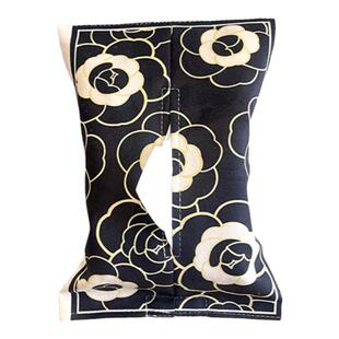 汽车抽纸盒车载纸巾盒格纹车内扶手箱女神纸巾袋家用壁挂式纸巾套