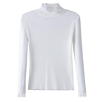 半高领短款毛衣女秋冬内搭小个子