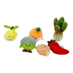 零食物公仔挂件蔬菜水果表情毛绒玩具小玩偶可爱迷你抓机娃娃礼物