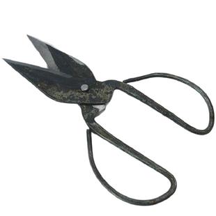 上海正字手工锻打家用厨房剪强力工业剪碳钢剪刀鸡鸭骨鱼骨甲鱼剪