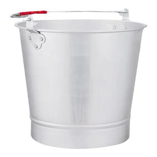 特厚铝制手提桶家用垃圾桶商用茶水桶拖把桶宿舍洗澡桶大号纯铝桶