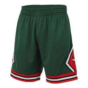 MN公牛队08-09赛季球裤复古美式复刻休闲球迷版正品运动短裤男NBA