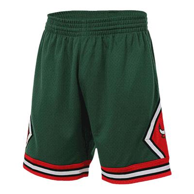 公牛队08-09赛季球裤SW球迷版