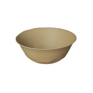 一次性稻壳碗圆形加厚环保稻壳餐具食品级家用商用整箱批发可定制