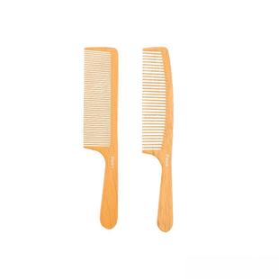 美发木梳子男士剪发梳子发型师专用理发静电超薄苹果梳大号平头梳