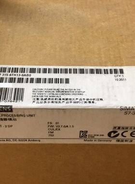 议价6ES7315-6TH13-0AB0模块CPU315T-3PNDP原装6ES73156TH130AB0