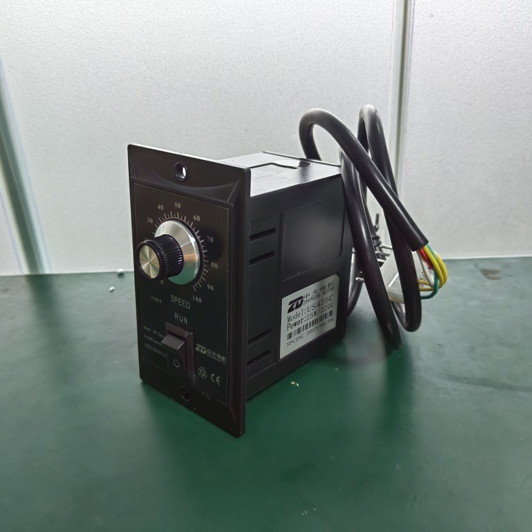 ZD中大US调速器US590C US5120C交流微型齿轮调速马达速度调节器
