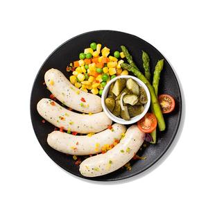 ISU意口艺脍慕尼黑式白香肠法兰克福烟熏德式香肠烤肠早餐热狗肠