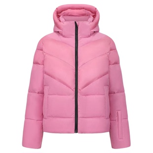 挪威WoolLand户外冰雪运动滑雪服男女童装短连帽加厚