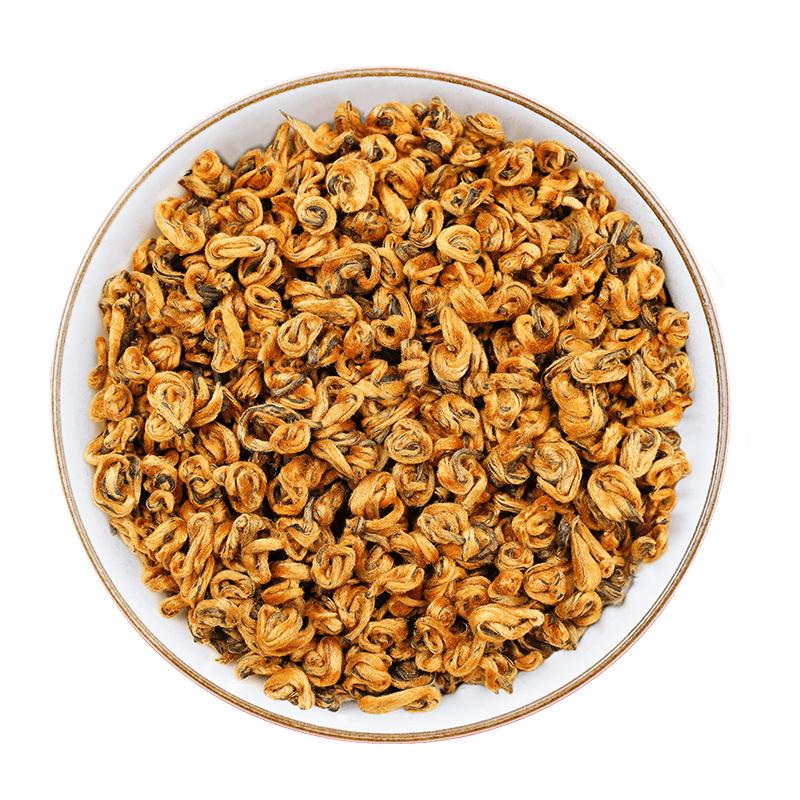 滇紅金螺特級 蜜香2025新茶 云南鳳慶古樹紅茶濃香型 禮盒裝420g