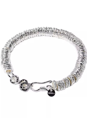 都市丽人系列盘缠手链9999足银女