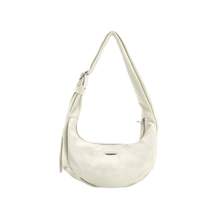 木与石轻便型饺子包斜挎包男生小型背包女款白色单肩腋下包托特包