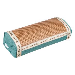 艾草宫廷枕新款冰丝藤席枕睡眠夏季清凉多功能透气凉席成人颈椎枕